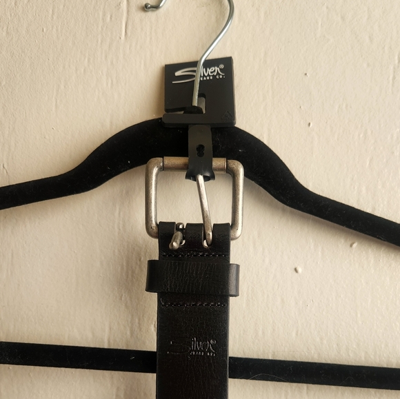 NWOT- Silver Jeans Men's Leather Belt - Picture 2 of 5